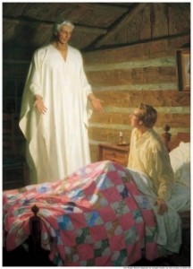Moroni visita a José Smith-mormones